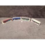 4x Coaches/Buses in boxes comprising of; 3x Rietze (2X 90518 Altdorf/Nbg & 1x 90443 Nurnberg) 1x