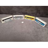 4x Rietze Coaches/Buses in boxes comprising of; 2x Rietze 90443 Nurnberg, 1x #8500 Nurnberg 70 &