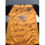Newport Gwent Dragons Signed Shirt Complete With Certificate Of Authenticity