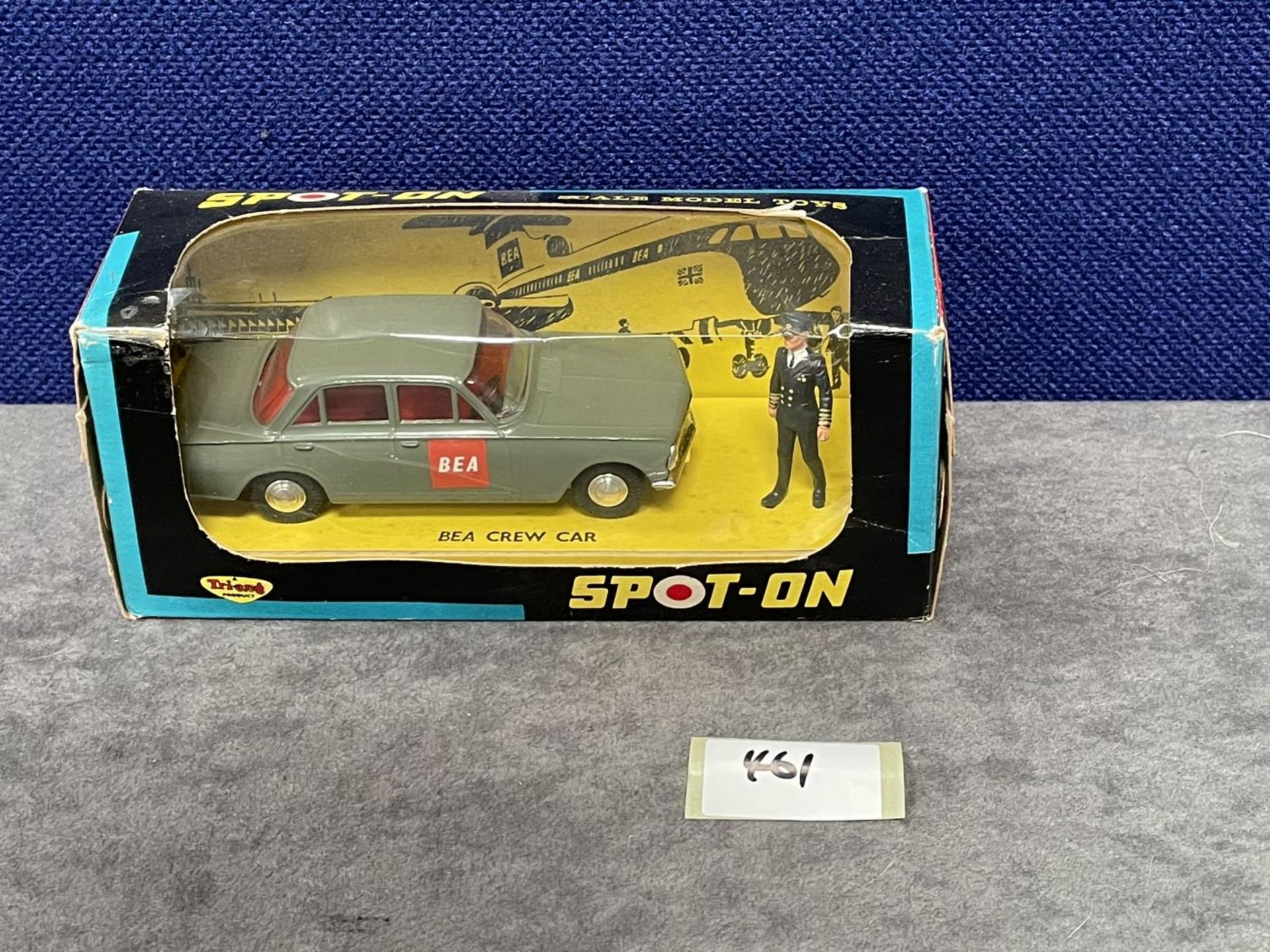 Spot-On #405 Vauxhall Cresta (BEA) BEA Logo And Plastic Figure In Excellent Box