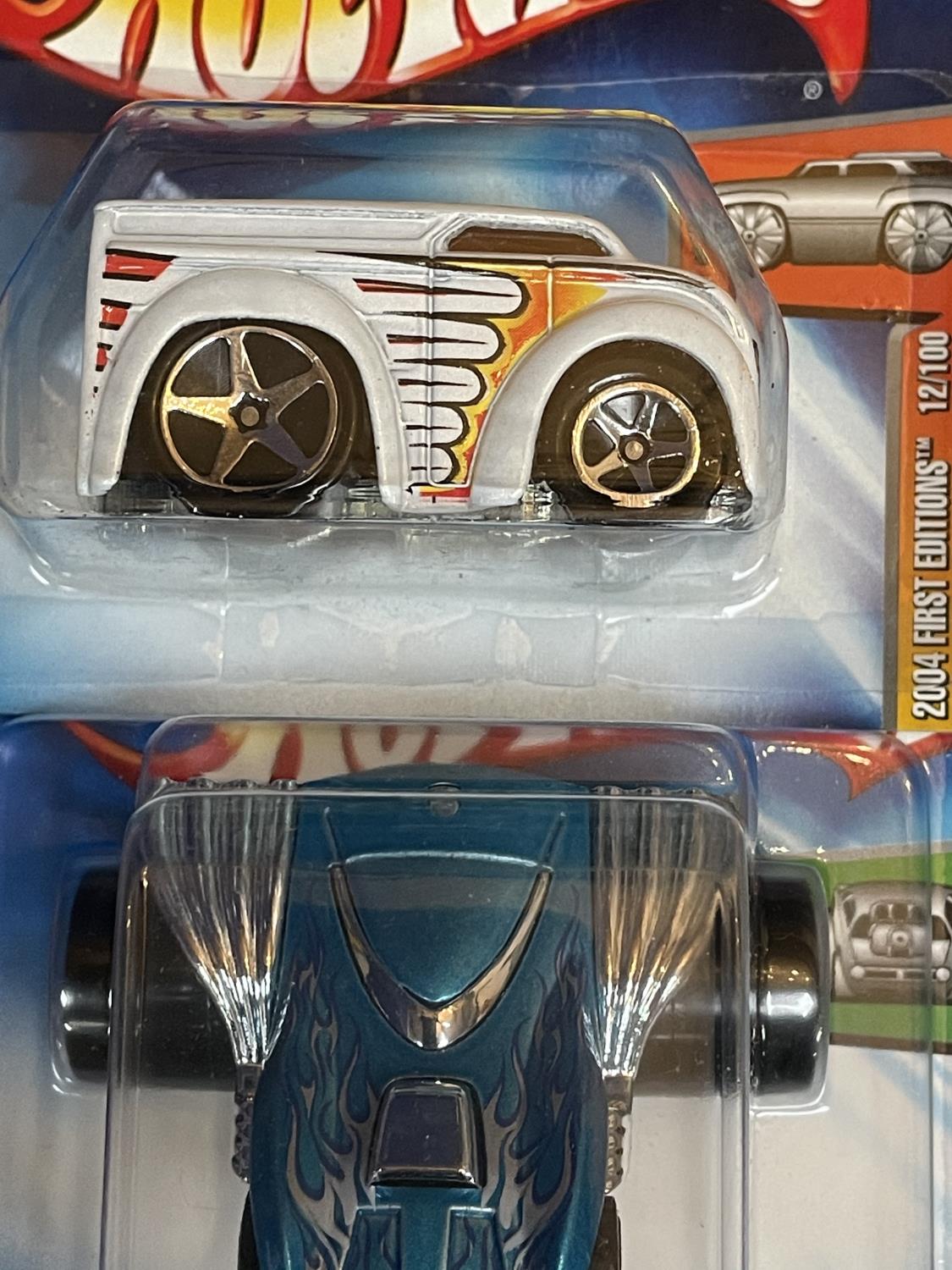 4 x Hot Wheels Diecast Cars On Unopened Bubble Card, Comprising Of; 2004 First Editions #012 12/ - Image 3 of 3