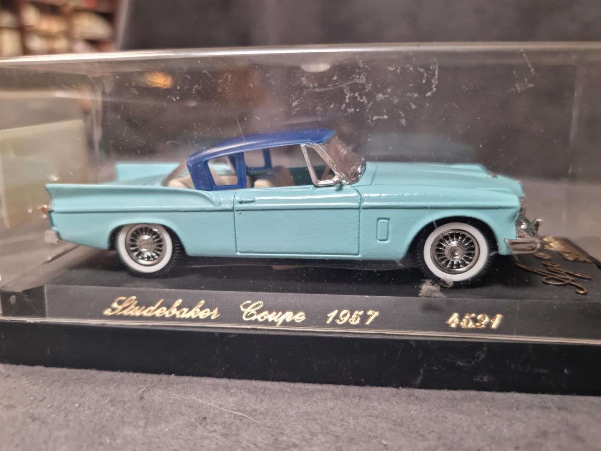 6 x Solido Diecast Models In Perspex Display Box Comprising Of Solido 1:43 4508 Chevrolet 1950 - Bild 2 aus 7