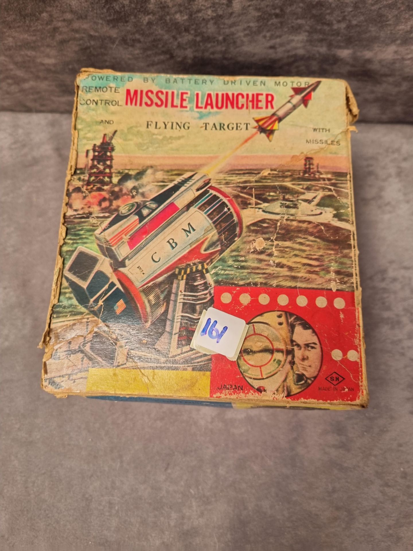 Vintage Cragstan Missile Launcher in Box made in Japan