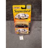 Matchbox Superfast diecast #48 Jaguar XK 120 with box in unopened bubble card