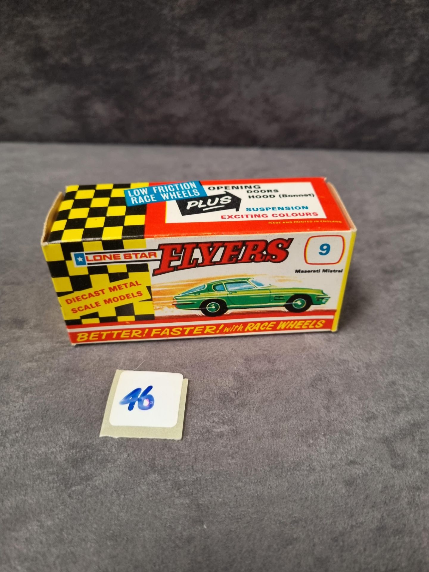 Lonestar Flyers diecast #9 Maserati Mistral in box - Bild 3 aus 5