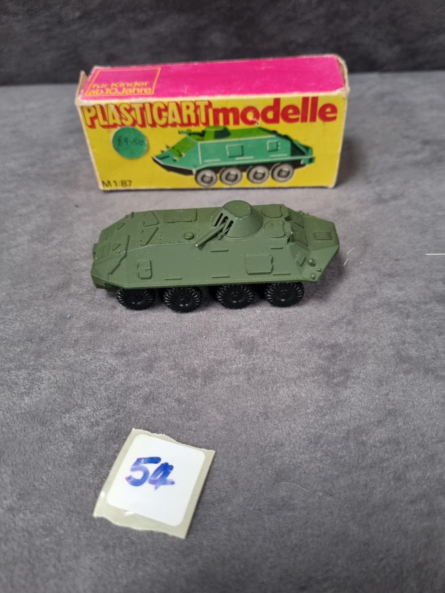 SPW 60 PB PLASTICART modelle (ESPEWE) DDR NVA VEB ZinkguB in box Quite rare - Bild 2 aus 4