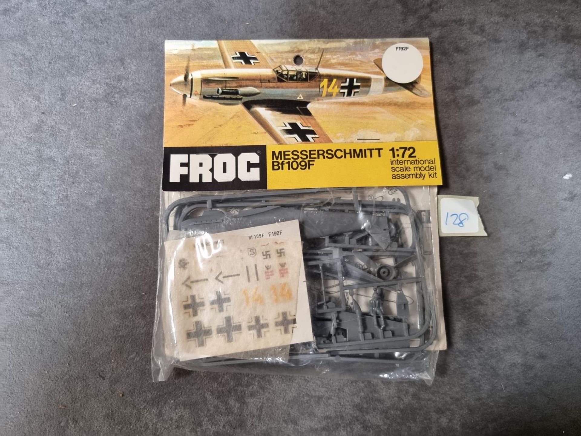 Bienengraeber/Frog | No. F192F | 1:72 1:72 Masstab Model Messerschmitt Bf 109F Sealed Pack On