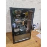 Logik model LWC59B12 wine cooler 117 liter single glass door