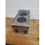 Lincat electric twin boiling hob table top 300mm x 600mm