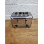 Dualit stainless steel 4 slot toaster model DCP4