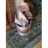 Copper Log Bucket