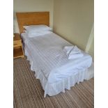 Pair Of Single Divan Bed With Mattress D 1900mm W 950mm (46)