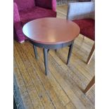 Round Wooden Side Table D 600mm H 550mm