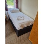2 X Single Divan Beds/ Zip And Link With 2 Drawers Mattison Contract Mattress L 1900mm W 950mm (4)