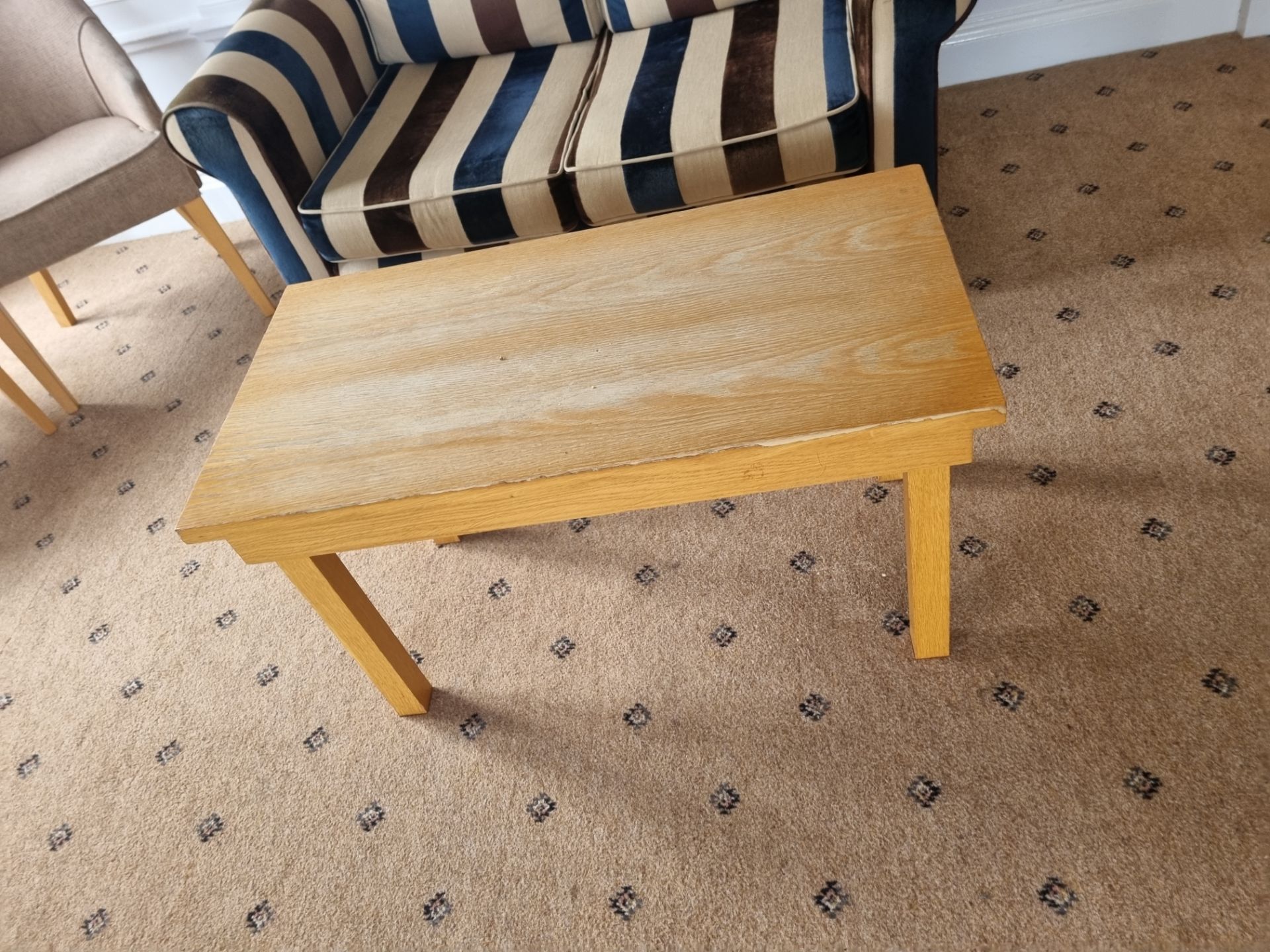 2x Pine Coffee Tables W 900mm D 470mm X H 500mm - Image 2 of 2