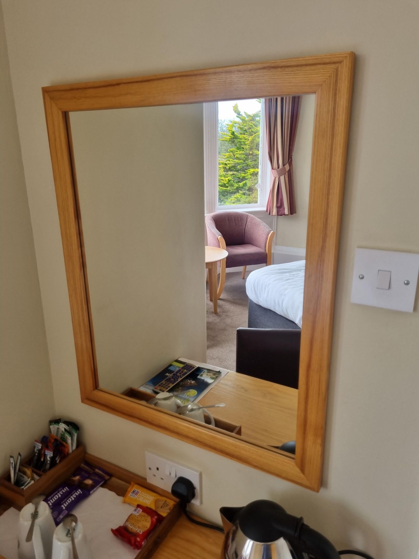 Pine Mirror W 580mm L 700mm (7)