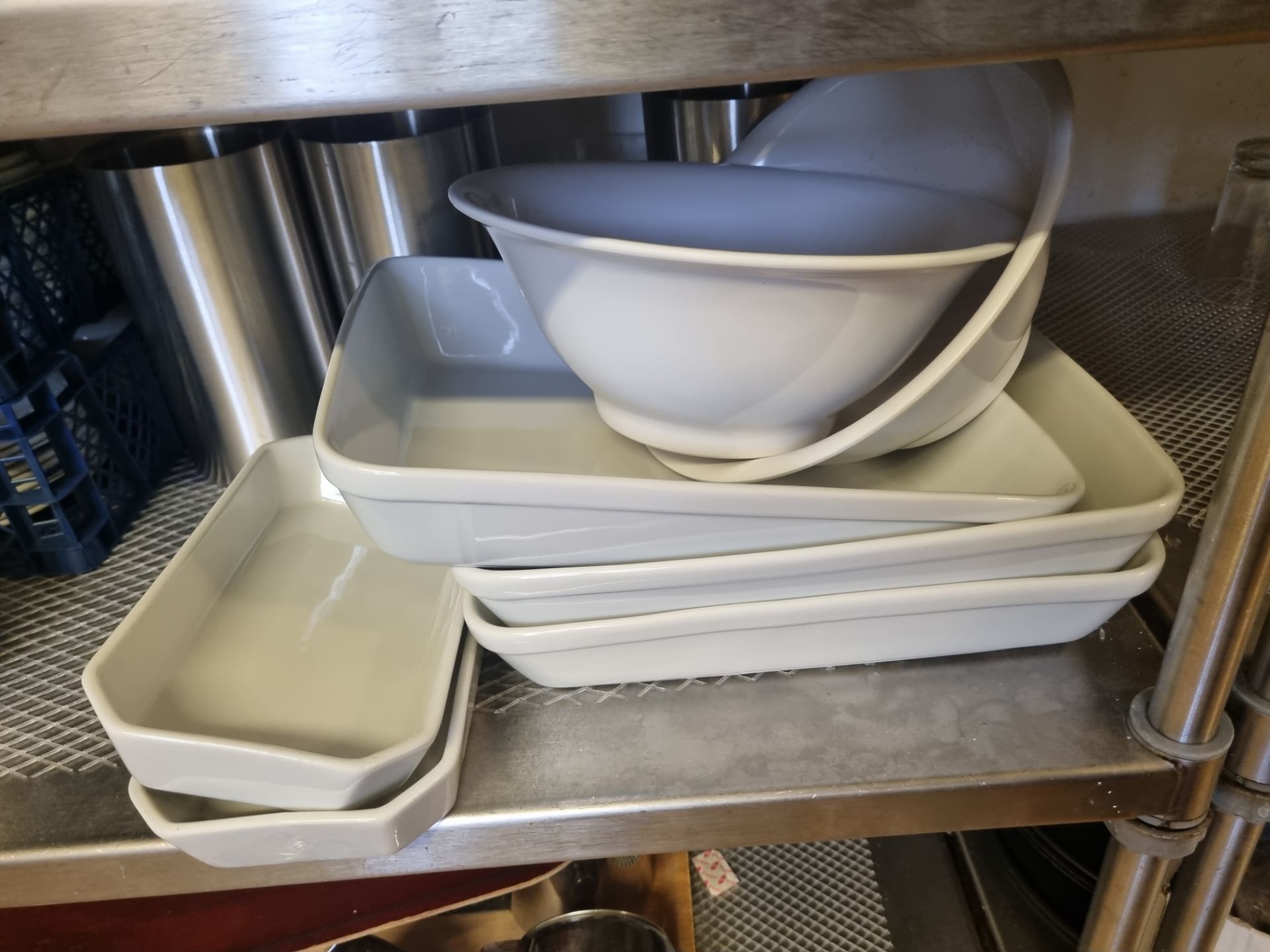 A Quantity Of China Cookware as found
