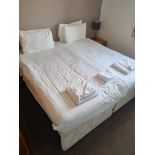 twin Divan Bed With Mattress D 1900mm W 1800mm (50)