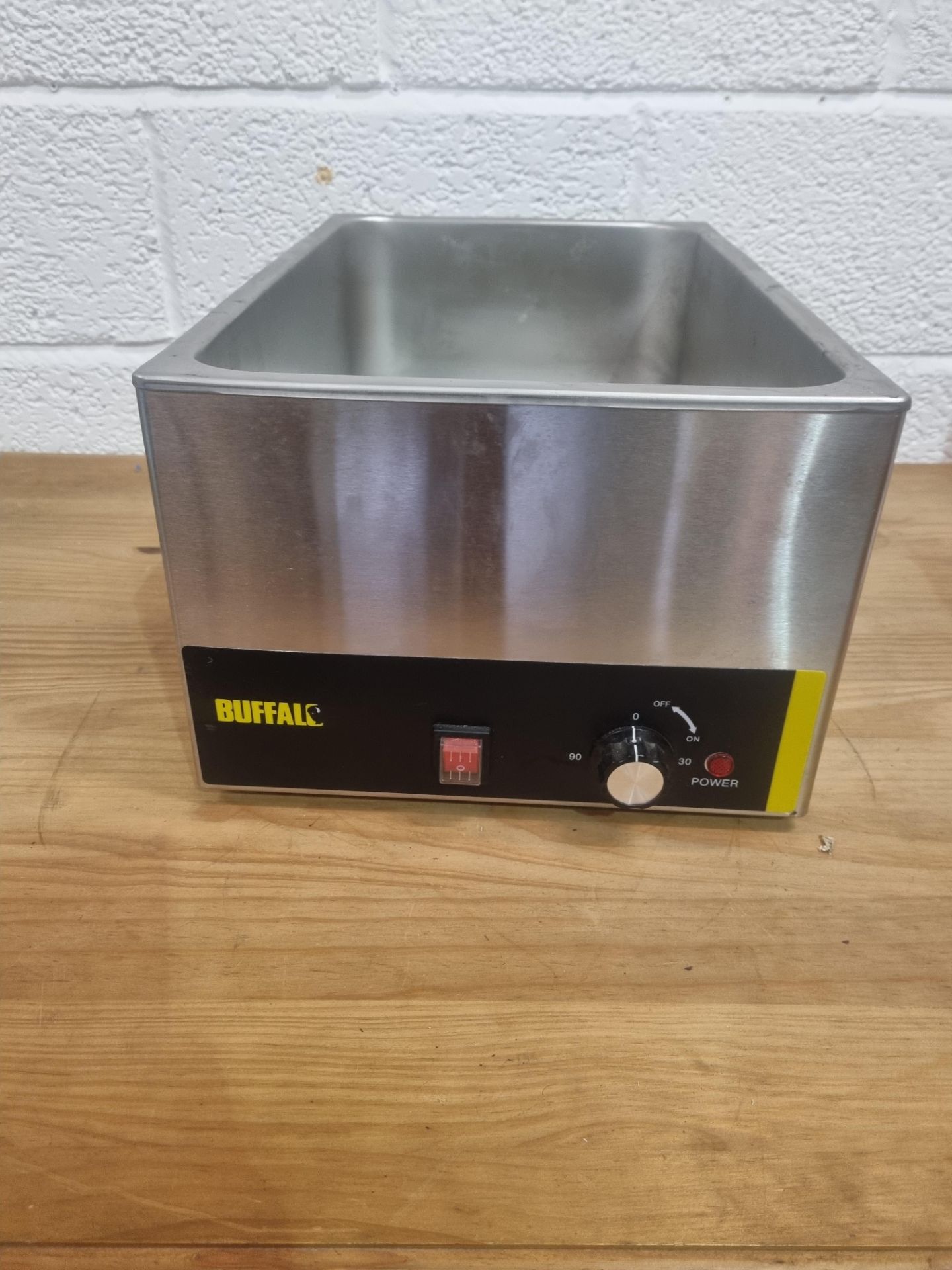 Buffalo stainless steel Bain Marie Model L371-02 540mm x 340mm - Bild 2 aus 2