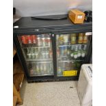 Gamco Sliding Door Back Bar cooler Type MXC20250SG070 temperature range 2C to 18C 250 litre capacity