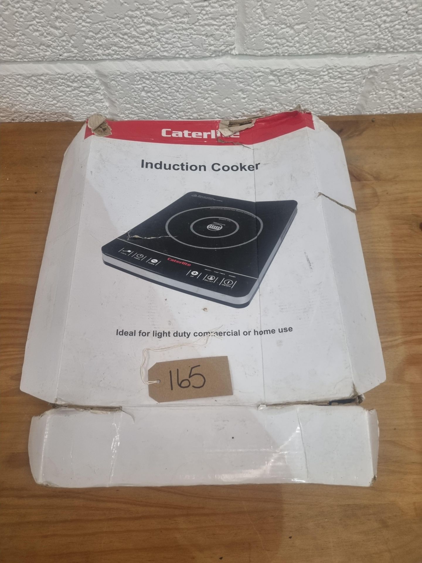 Caterlite induction hob table top cooker still in box - Bild 3 aus 3