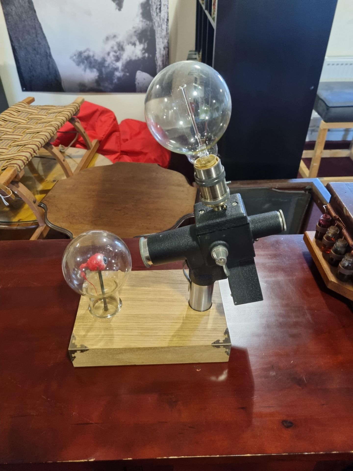 Handmade By Unique Bits And Bobs Steampunk Light