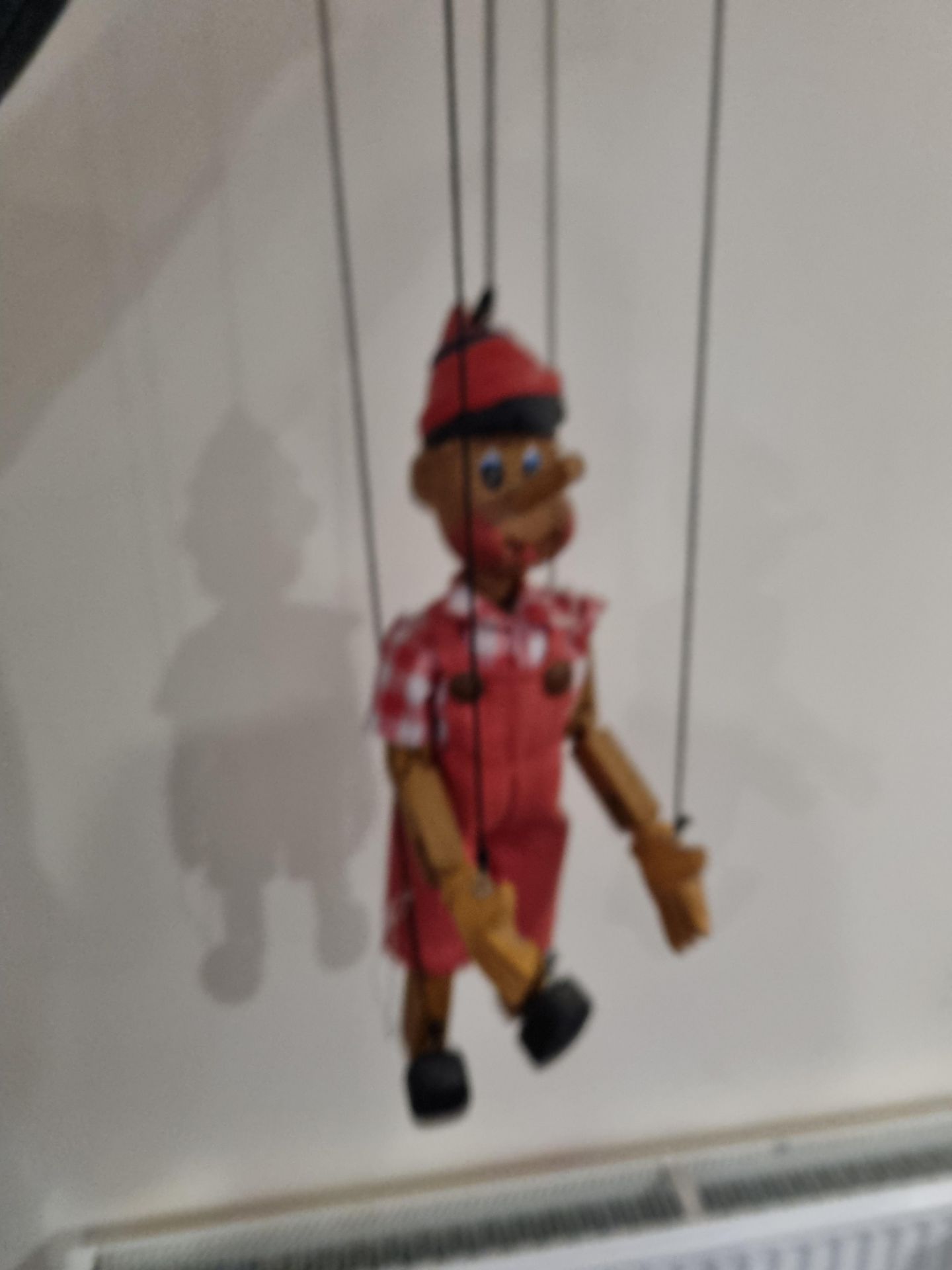 Pinocchio - Handmade All-wooden Marionette/Puppet 500mm high - Image 3 of 4