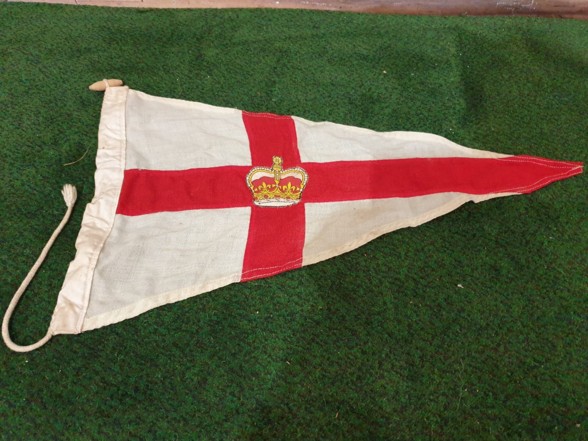 Vintage St Georges pennon flag