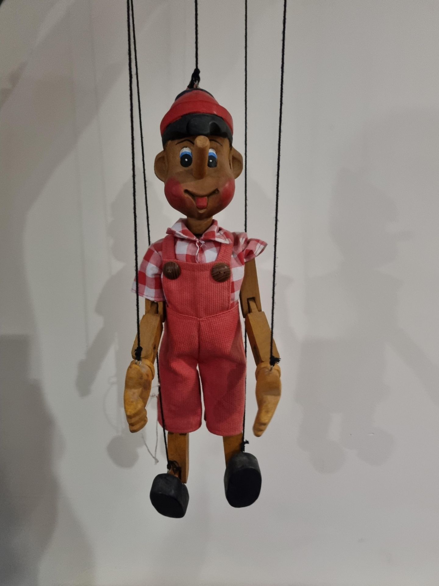 Pinocchio - Handmade All-wooden Marionette/Puppet 500mm high - Image 2 of 4