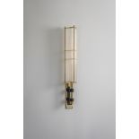 Bert Frank ARBOR WALL LIGHT clear acrylic rods and chromed, machined solid brass lend weight to this