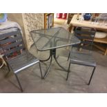 Kettler Bistro Table Durable And Long-Lasting Mesh Table Top Constructed Of Steel Which Is The