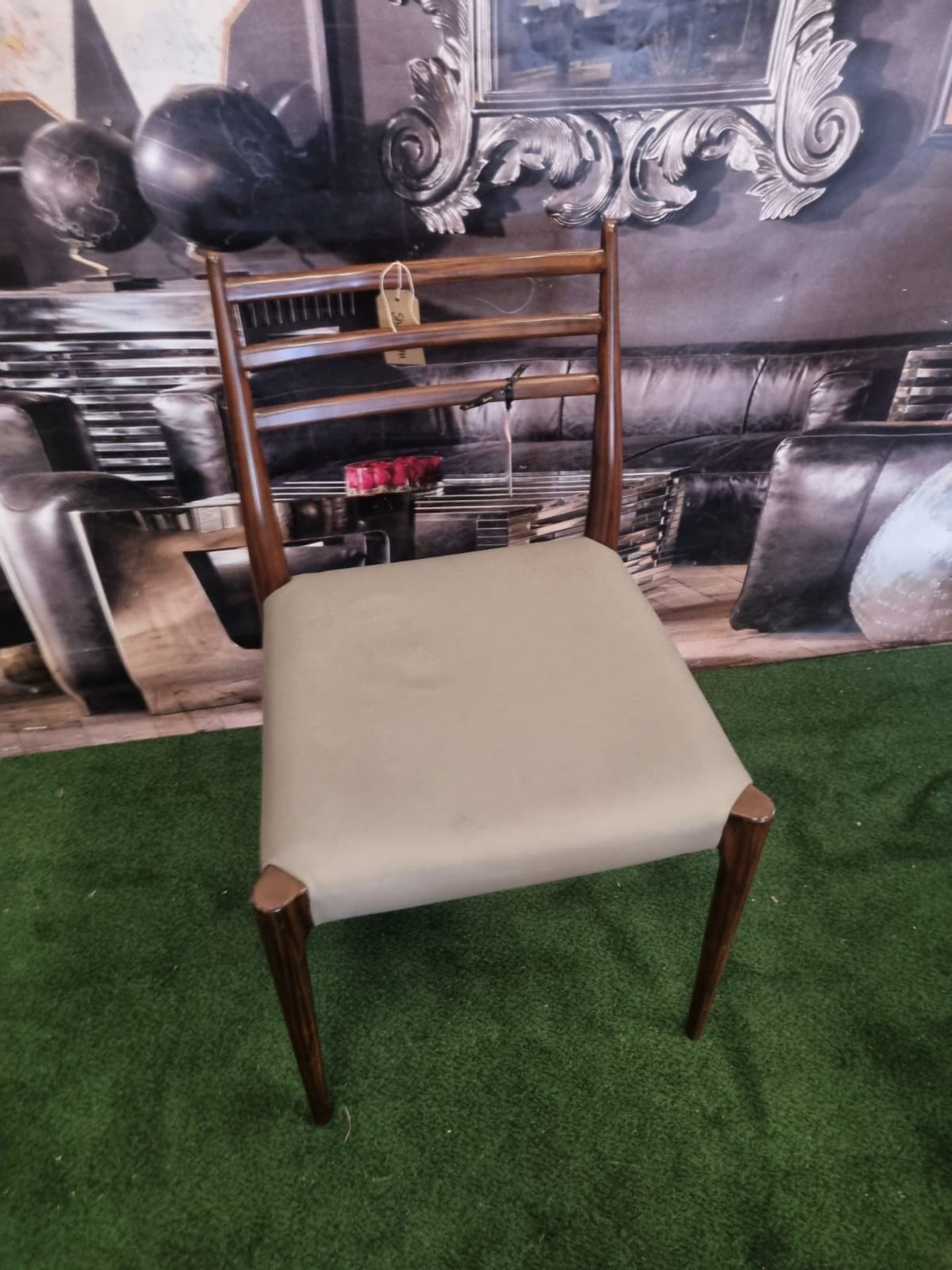 Starbay Walnut SB Danish Side Chair W 500mm P 470mm H 850mm SR53 (5) Ex Display Showroom Item