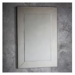 Navona Glass Framed Rectangle Wall Mirror This Navona Glass Framed Mirror Will Complement Any DÃ©