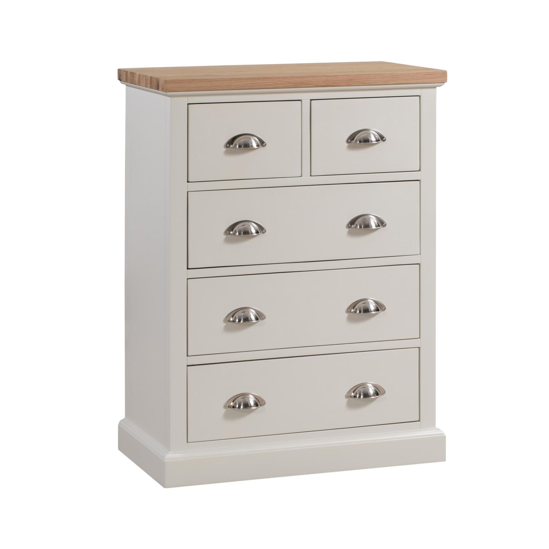 Ripley Collection Two Over Three Drawer Chest Of Drawers, A Functional Item Of This Collection