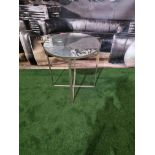 Torrance Side Table Silver The Additions To The Success Of The Torrance Coffee And Side Table Are