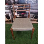 Starbay Beech SB Danish Side Chair W 500mm P 470mm H 850mm SR54 (5) Ex Display Showroom Item