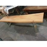 Ferndale Living Edge Bench Introducing To You The Ferndale Bench, This Beautiful Bench Is Crafted