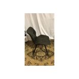 Starl Dining Chair Charcoal Grey Vegan Leather Diamond Quilted Upholstery Gives A Luxury Finish To