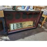 Counter Display Glass Fronted Display Counter Desk Case With Illumination - Great Piece For