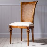 Spire Cane Back Side Chair This Spire Cane Back Side Chair Combines Traditional English Design