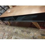 Wooden Coffee Table With Shelf W 1100mm D 500mm H 400mm SR167 Ex Display Showroom Item