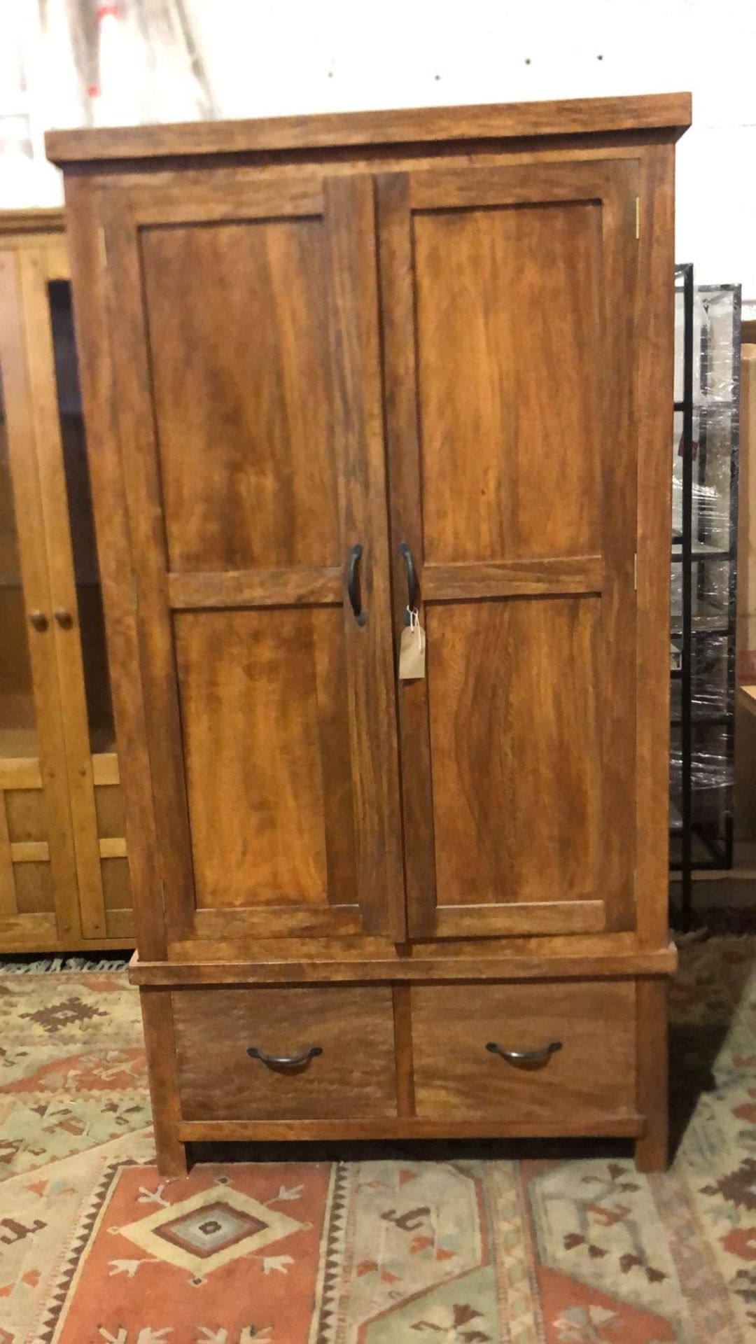 Soho Solid Wood Double Wardrobe This Wardrobe Will Look Stunning In Your Bedroom Especially When