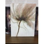 Zephyr Floral - Wrapped Canvas Painting 900 x 1200mm (DIS247)