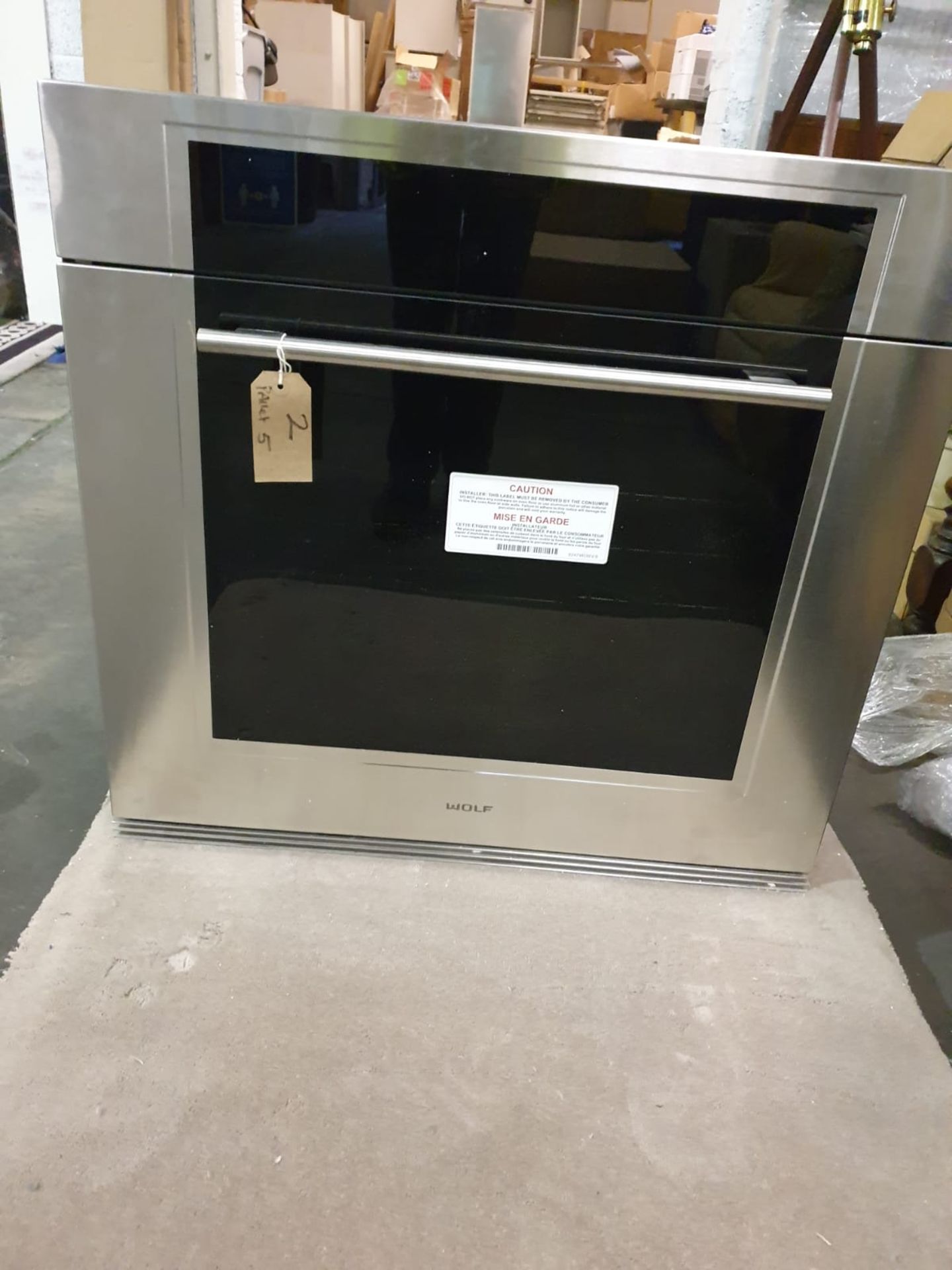 WOLF ICBCSO30TM/S/TH M Series Transitional Convection Steam Oven Height 454 (mm) Width 759 (mm) - Bild 3 aus 4