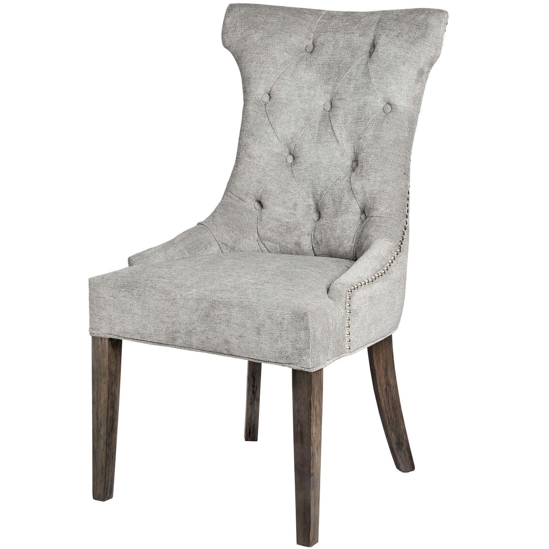 High Wing Dining Chair With Ring Pull This Is A Luxurious Dining Chair Designed With Flowing