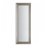 Haylen Mirror Brushed Steel Leaner The Haylen Mirror Is The Perfect Addition To Any Home. Finished