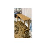 Laura Ashley Hazlemere Console Table Oak Taking Inspiration From The Iconic Furniture Designs Of The