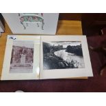 2 x Still Life Prints Comprising Of 1 X Black And White Coal Mine And 1 X Black And White Statue