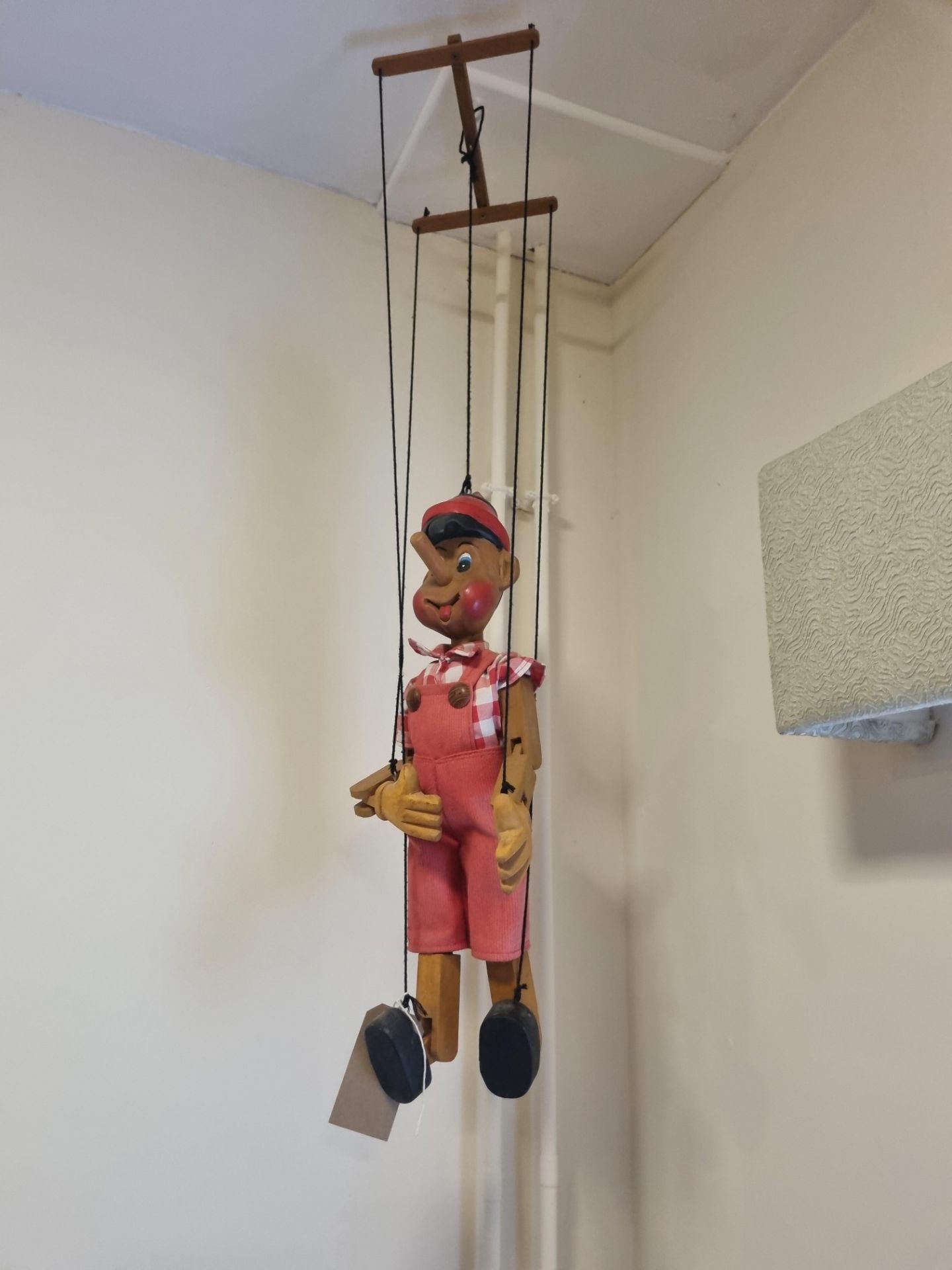 Wooden Pinocchio Puppet H 500mm - Bild 2 aus 2