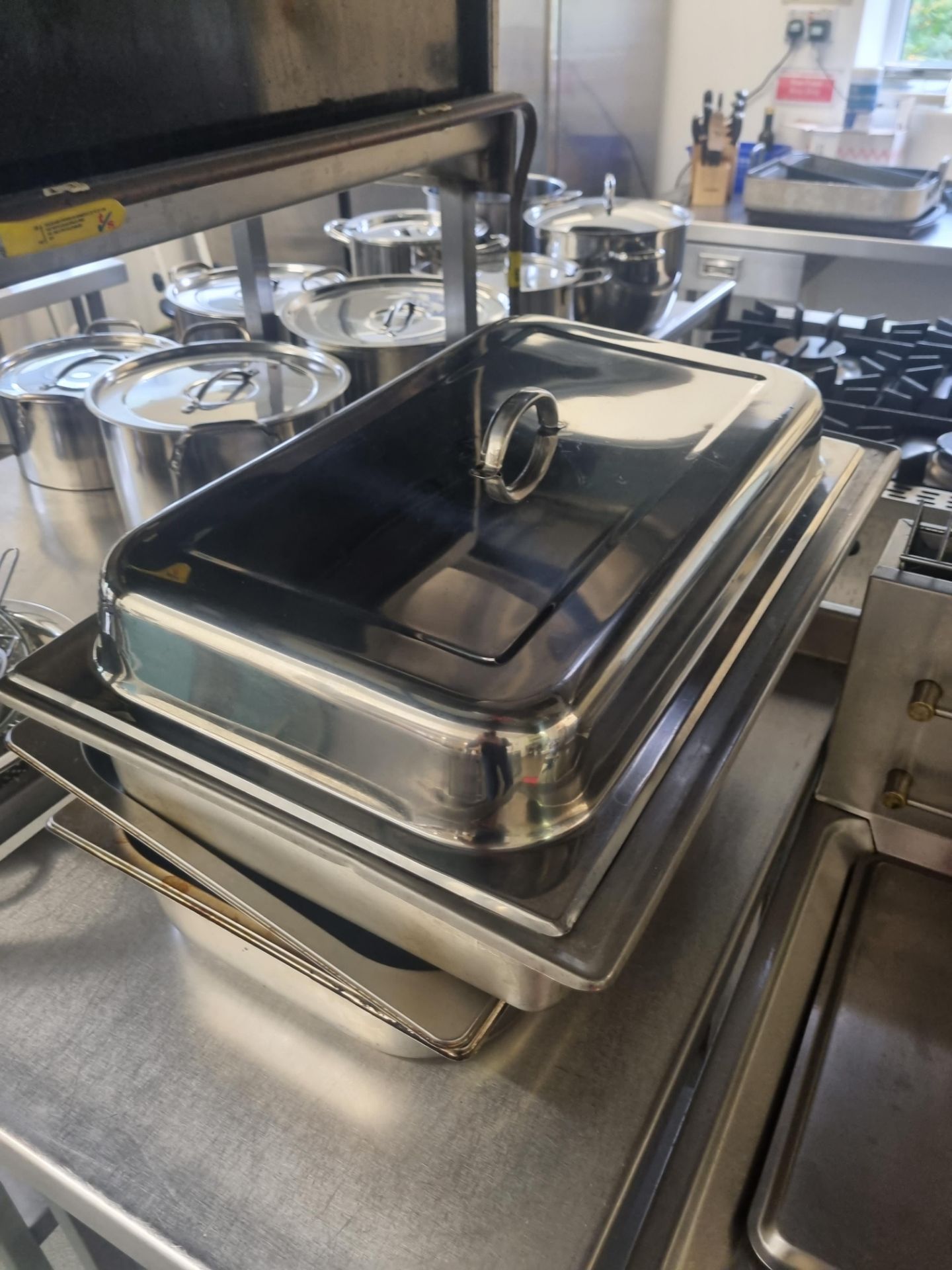 Various Stainless Steel Gastronorm Pans as Found